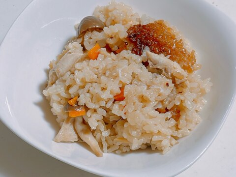 塩サバの炊き込みご飯